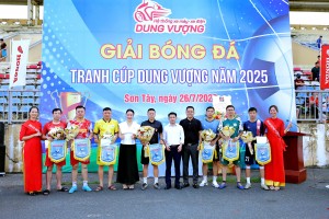 KHAI MẠC GIẢI BÓNG ĐÁ – TRANH CÚP DUNG VƯỢNG 2025